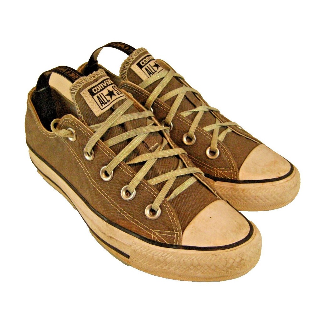 Womens Converse All Star Chuck Taylor Low Top Gray Sneakers sz 6